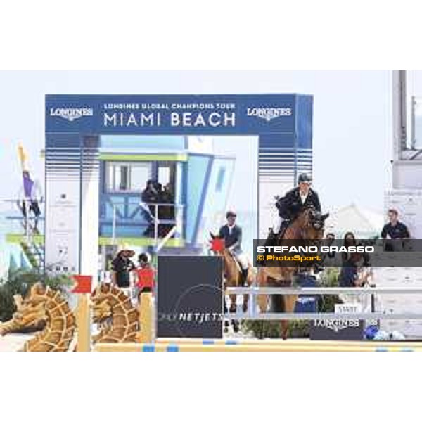 LGCT of Miami Beach - Class 4 - Ben Maher (GBR) on Winning Good - Miami Beach, - 5 April 2018 - ph.Stefano Grasso/LGCT