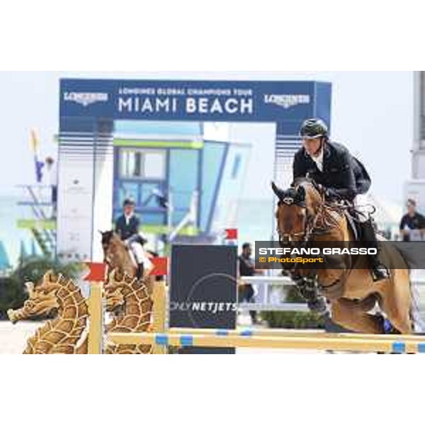 LGCT of Miami Beach - Class 4 - Ben Maher (GBR) on Winning Good - Miami Beach, - 5 April 2018 - ph.Stefano Grasso/LGCT