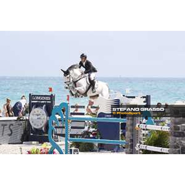 LGCT of Miami Beach - Class 4 - Sergio Alvarez Moya (ESP)on Iron Man - Miami Beach, - 5 April 2018 - ph.Stefano Grasso/LGCT