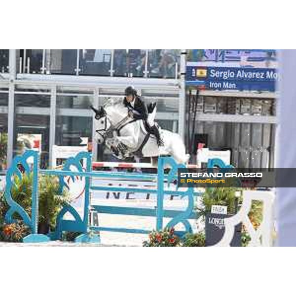 LGCT of Miami Beach - Class 4 - Sergio Alvarez Moya (ESP)on Iron Man - Miami Beach, - 5 April 2018 - ph.Stefano Grasso/LGCT