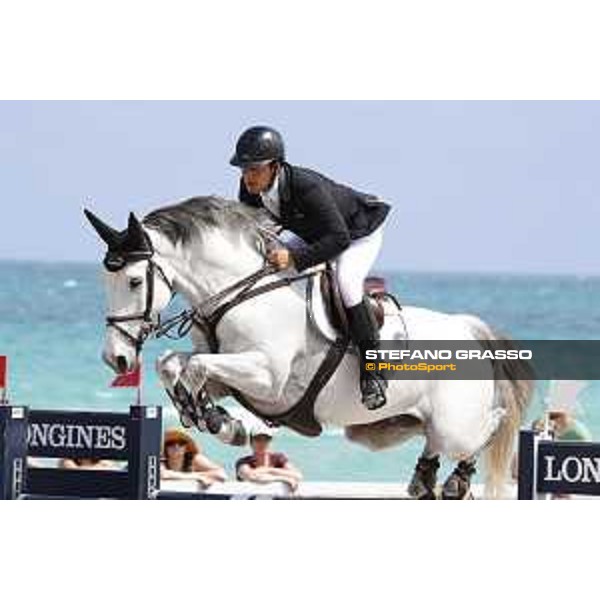 LGCT of Miami Beach - Class 4 - Sergio Alvarez Moya (ESP)on Iron Man - Miami Beach, - 5 April 2018 - ph.Stefano Grasso/LGCT