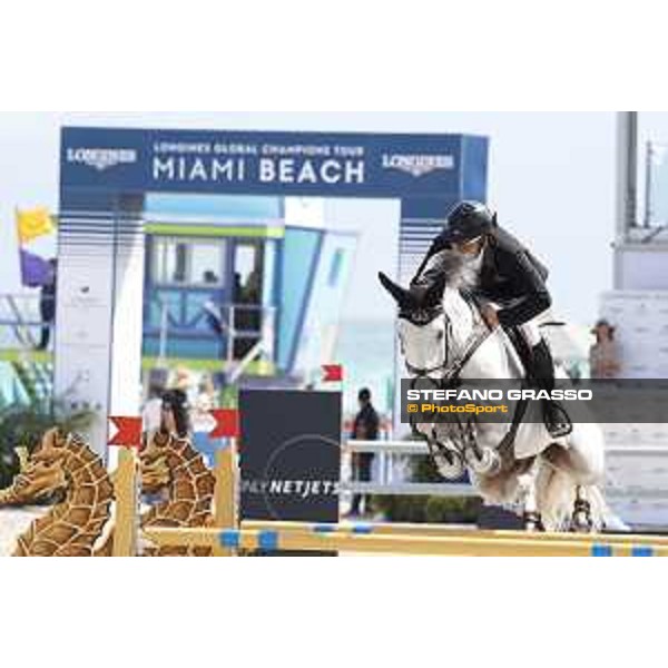 LGCT of Miami Beach - Class 4 - Sergio Alvarez Moya (ESP)on Iron Man - Miami Beach, - 5 April 2018 - ph.Stefano Grasso/LGCT