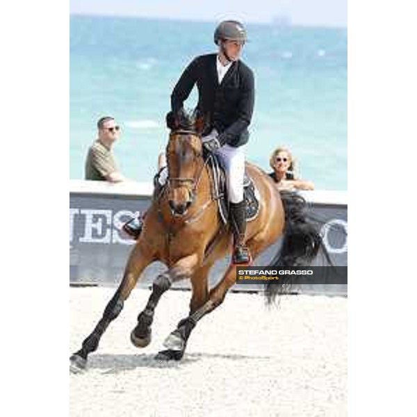 LGCT of Miami Beach - Class 4 - Kevin Staut (FRA) on Viva de Malica - Miami Beach, - 5 April 2018 - ph.Stefano Grasso/LGCT