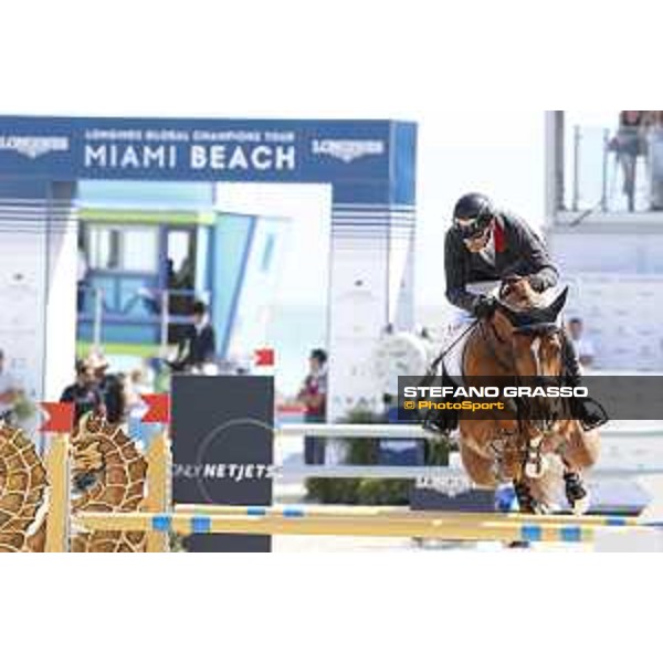 LGCT of Miami Beach - Class 4 - Eric Lamaze (CAN) on Chacco Kid - Miami Beach, - 5 April 2018 - ph.Stefano Grasso/LGCT