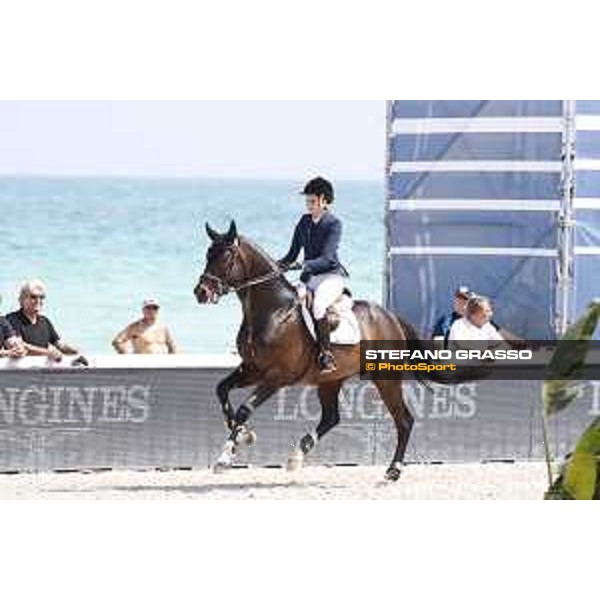 LGCT of Miami Beach - Class 4 - Athina Onassis (GRE) on Cinsey - Miami Beach, - 5 April 2018 - ph.Stefano Grasso/LGCT