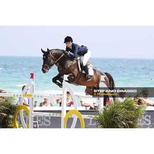 LGCT of Miami Beach - Class 4 - Athina Onassis (GRE) on Cinsey - Miami Beach, - 5 April 2018 - ph.Stefano Grasso/LGCT