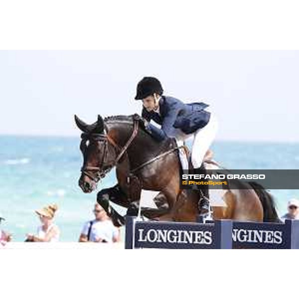 LGCT of Miami Beach - Class 4 - Athina Onassis (GRE) on Cinsey - Miami Beach, - 5 April 2018 - ph.Stefano Grasso/LGCT