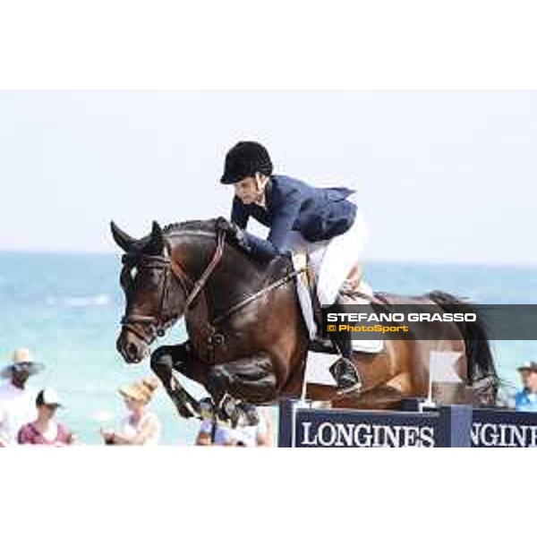LGCT of Miami Beach - Class 4 - Athina Onassis (GRE) on Cinsey - Miami Beach, - 5 April 2018 - ph.Stefano Grasso/LGCT