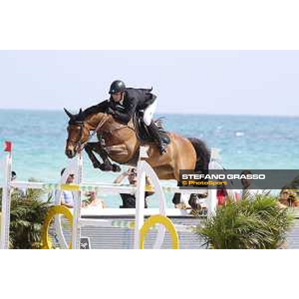 LGCT of Miami Beach - Class 4 - Eduardo Alvarez Aznar (ESP) on Uqualin de Saulcy - Miami Beach, - 5 April 2018 - ph.Stefano Grasso/LGCT