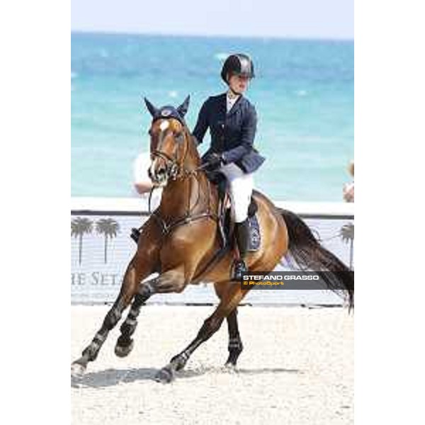 LGCT of Miami Beach - Class 4 - Jennifer Gates (USA) on Alex - Miami Beach, - 5 April 2018 - ph.Stefano Grasso/LGCT