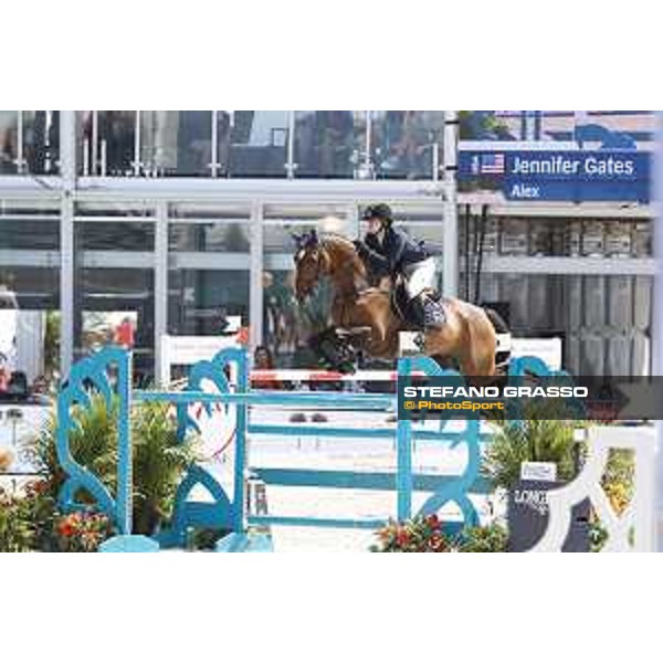 LGCT of Miami Beach - Class 4 - Jennifer Gates (USA) on Alex - Miami Beach, - 5 April 2018 - ph.Stefano Grasso/LGCT