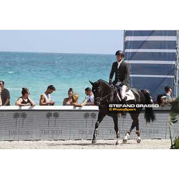 LGCT of Miami Beach - Class 4 - Jerome Guery (BEL) on Kel\'Star du Vingt Ponts - Miami Beach, - 5 April 2018 - ph.Stefano Grasso/LGCT