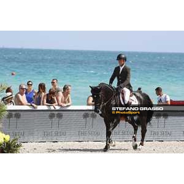 LGCT of Miami Beach - Class 4 - Jerome Guery (BEL) on Kel\'Star du Vingt Ponts - Miami Beach, - 5 April 2018 - ph.Stefano Grasso/LGCT