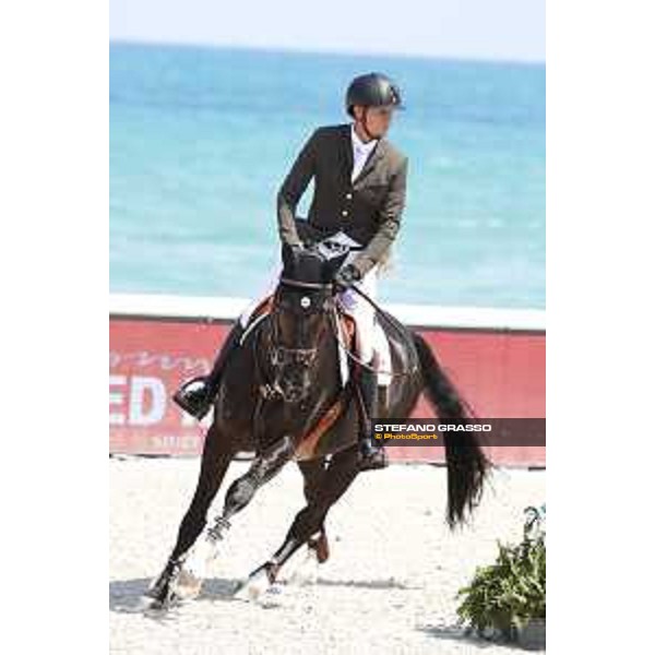 LGCT of Miami Beach - Class 4 - Jerome Guery (BEL) on Kel\'Star du Vingt Ponts - Miami Beach, - 5 April 2018 - ph.Stefano Grasso/LGCT
