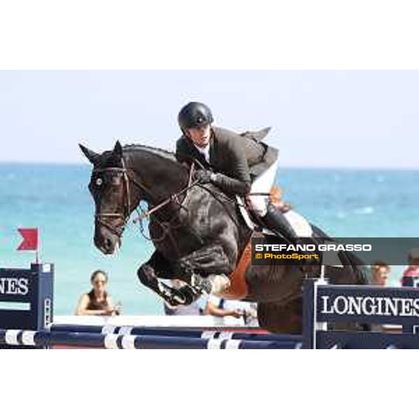 LGCT of Miami Beach - Class 4 - Jerome Guery (BEL) on Kel\'Star du Vingt Ponts - Miami Beach, - 5 April 2018 - ph.Stefano Grasso/LGCT