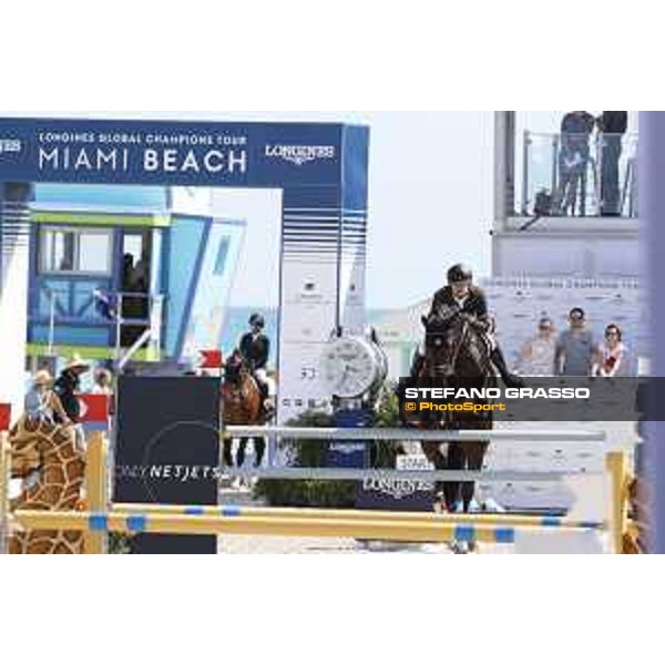 LGCT of Miami Beach - Class 4 - Jerome Guery (BEL) on Kel\'Star du Vingt Ponts - Miami Beach, - 5 April 2018 - ph.Stefano Grasso/LGCT