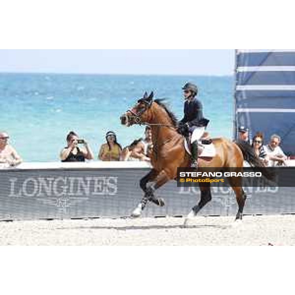 LGCT of Miami Beach - Class 4 - Margie Goldstein Engle (USA) on Royce - Miami Beach, - 5 April 2018 - ph.Stefano Grasso/LGCT