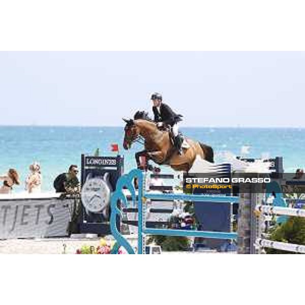 LGCT of Miami Beach - Class 4 - Marcus Ehning (GER) on Cristy - Miami Beach, - 5 April 2018 - ph.Stefano Grasso/LGCT