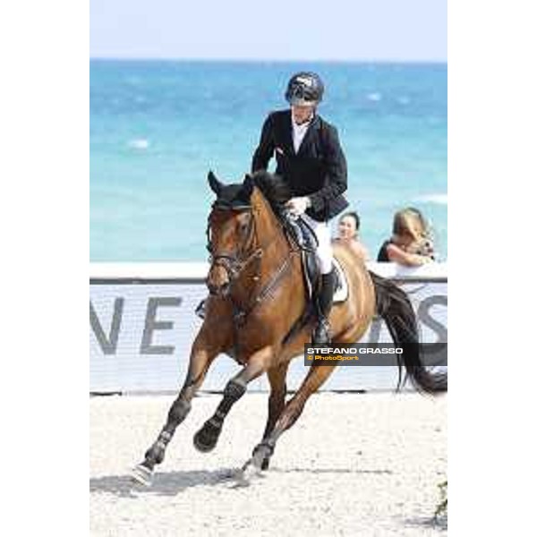 LGCT of Miami Beach - Class 4 - Marcus Ehning (GER) on Cristy - Miami Beach, - 5 April 2018 - ph.Stefano Grasso/LGCT