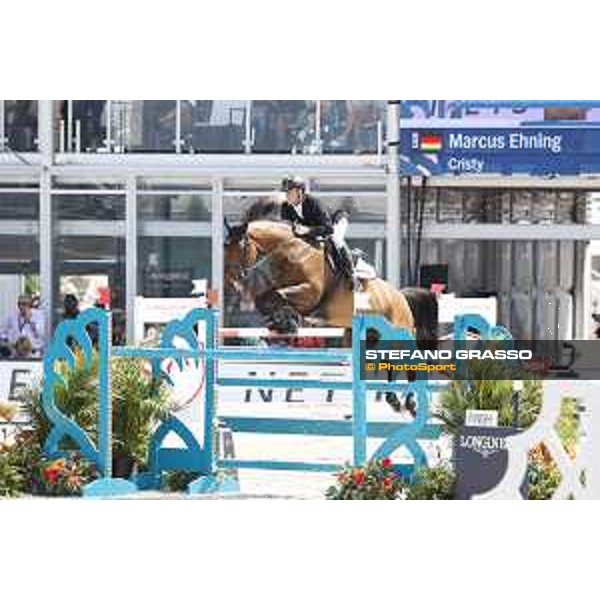 LGCT of Miami Beach - Class 4 - Marcus Ehning (GER) on Cristy - Miami Beach, - 5 April 2018 - ph.Stefano Grasso/LGCT
