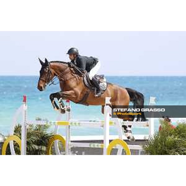 LGCT of Miami Beach - Class 4 - Abdel Said (EGY) on Jumpy van de Hermitage - Miami Beach, - 5 April 2018 - ph.Stefano Grasso/LGCT