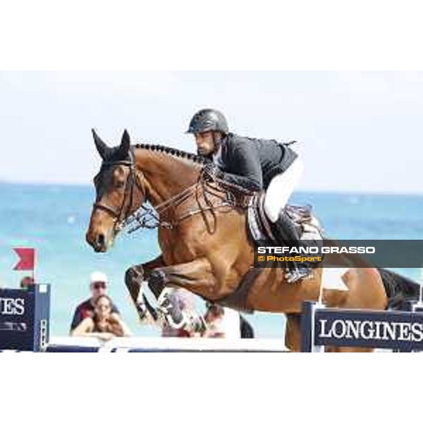 LGCT of Miami Beach - Class 4 - Abdel Said (EGY) on Jumpy van de Hermitage - Miami Beach, - 5 April 2018 - ph.Stefano Grasso/LGCT