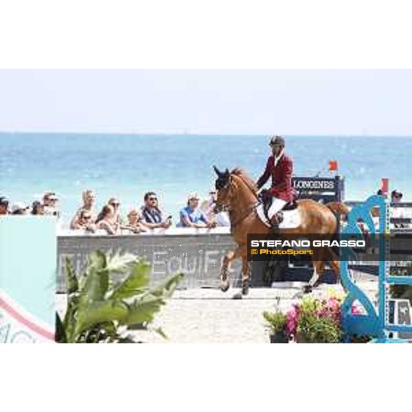 LGCT of Miami Beach - Class 4 - Sheikh Ali Al Thani (QAT) on Sirocco - Miami Beach, - 5 April 2018 - ph.Stefano Grasso/LGCT