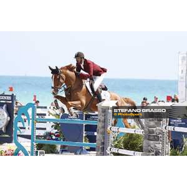LGCT of Miami Beach - Class 4 - Sheikh Ali Al Thani (QAT) on Sirocco - Miami Beach, - 5 April 2018 - ph.Stefano Grasso/LGCT