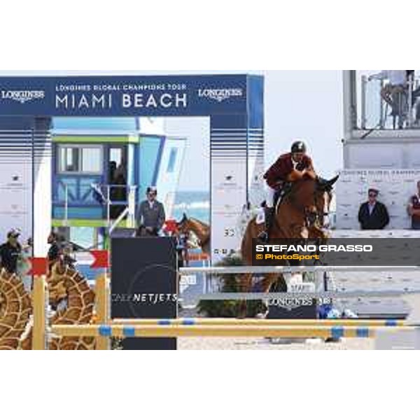 LGCT of Miami Beach - Class 4 - Sheikh Ali Al Thani (QAT) on Sirocco - Miami Beach, - 5 April 2018 - ph.Stefano Grasso/LGCT