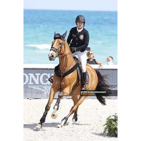 LGCT of Miami Beach - Class 4 - Laura Kraut (USA) on Curious George - Miami Beach, - 5 April 2018 - ph.Stefano Grasso/LGCT
