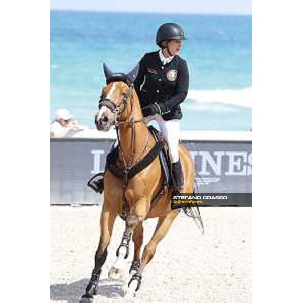 LGCT of Miami Beach - Class 4 - Laura Kraut (USA) on Curious George - Miami Beach, - 5 April 2018 - ph.Stefano Grasso/LGCT