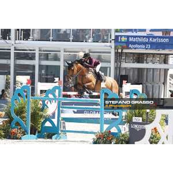 LGCT of Miami Beach - Class 4 - Mathilda Karlsson (SWE) on Apollonia 23 - Miami Beach, - 5 April 2018 - ph.Stefano Grasso/LGCT