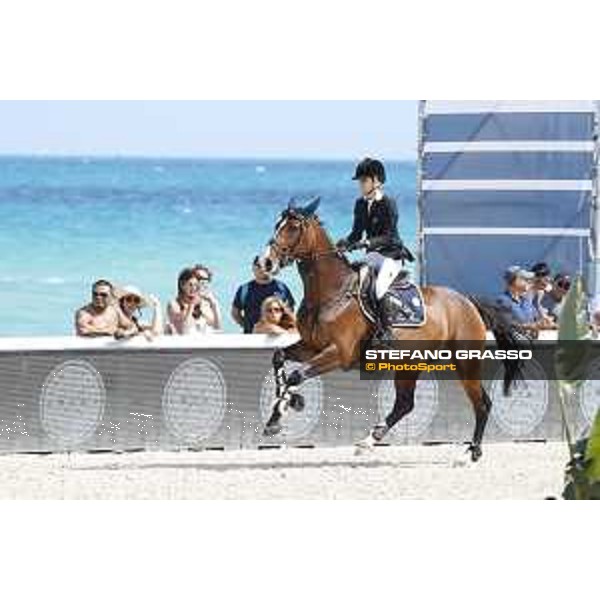 LGCT of Miami Beach - Class 4 - Edwina Tops-Alexander (AUS) on Veronese Teamjoy - Miami Beach, - 5 April 2018 - ph.Stefano Grasso/LGCT