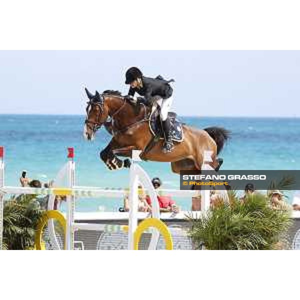 LGCT of Miami Beach - Class 4 - Edwina Tops-Alexander (AUS) on Veronese Teamjoy - Miami Beach, - 5 April 2018 - ph.Stefano Grasso/LGCT
