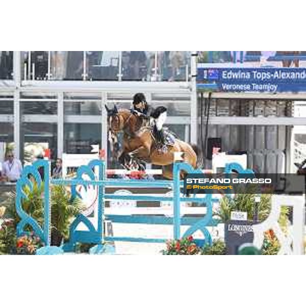 LGCT of Miami Beach - Class 4 - Edwina Tops-Alexander (AUS) on Veronese Teamjoy - Miami Beach, - 5 April 2018 - ph.Stefano Grasso/LGCT