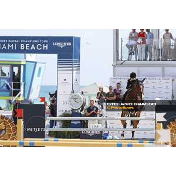 LGCT of Miami Beach - Class 4 - Edwina Tops-Alexander (AUS) on Veronese Teamjoy - Miami Beach, - 5 April 2018 - ph.Stefano Grasso/LGCT