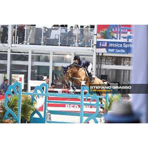 LGCT of Miami Beach - Class 4 - Jessica Springsteen (USA) on RMF Zecilie - Miami Beach, - 5 April 2018 - ph.Stefano Grasso/LGCT