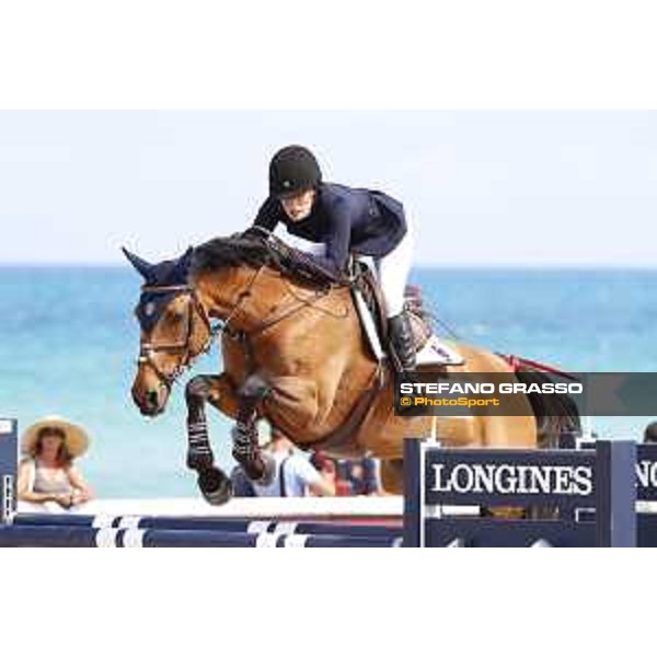 LGCT of Miami Beach - Class 4 - Jessica Springsteen (USA) on RMF Zecilie - Miami Beach, - 5 April 2018 - ph.Stefano Grasso/LGCT