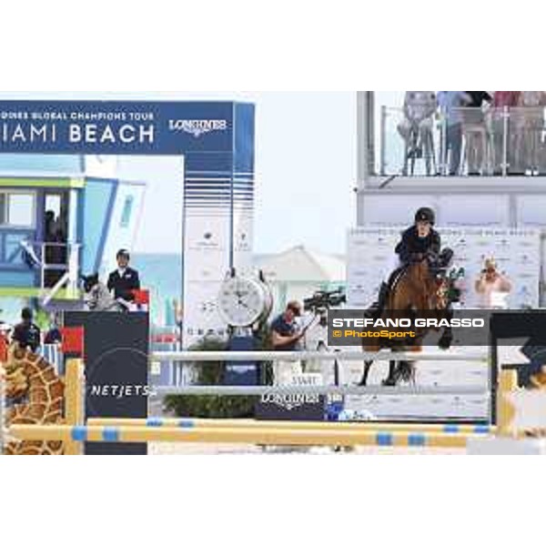 LGCT of Miami Beach - Class 4 - Jessica Springsteen (USA) on RMF Zecilie - Miami Beach, - 5 April 2018 - ph.Stefano Grasso/LGCT