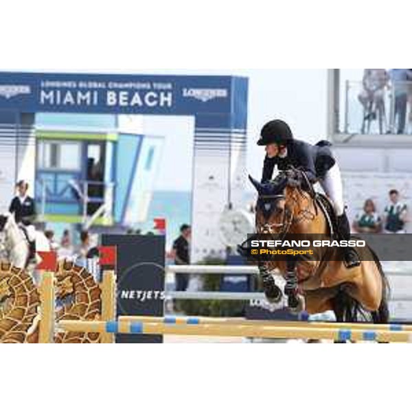 LGCT of Miami Beach - Class 4 - Jessica Springsteen (USA) on RMF Zecilie - Miami Beach, - 5 April 2018 - ph.Stefano Grasso/LGCT