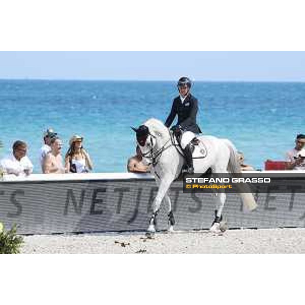 LGCT of Miami Beach - Class 4 - David Will (GER) on Crown 5 - Miami Beach, - 5 April 2018 - ph.Stefano Grasso/LGCT