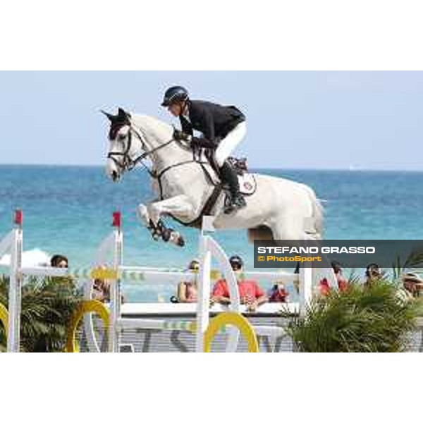 LGCT of Miami Beach - Class 4 - David Will (GER) on Crown 5 - Miami Beach, - 5 April 2018 - ph.Stefano Grasso/LGCT