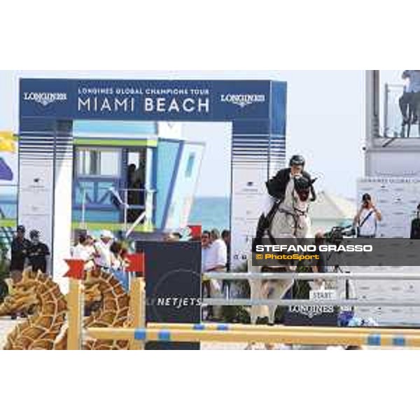 LGCT of Miami Beach - Class 4 - David Will (GER) on Crown 5 - Miami Beach, - 5 April 2018 - ph.Stefano Grasso/LGCT