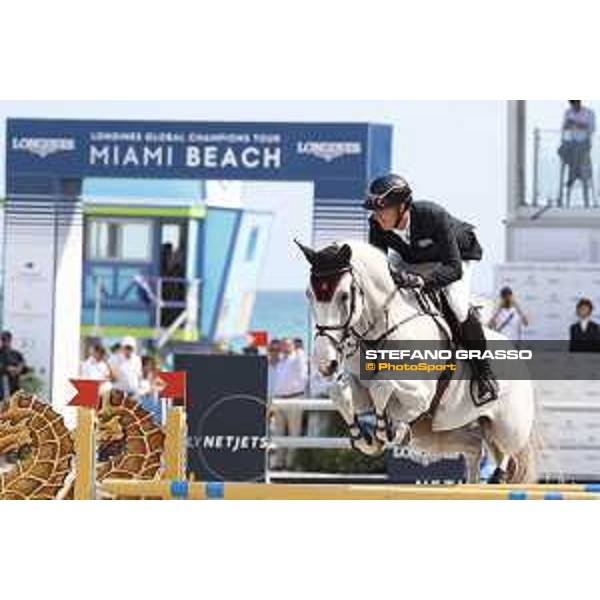 LGCT of Miami Beach - Class 4 - David Will (GER) on Crown 5 - Miami Beach, - 5 April 2018 - ph.Stefano Grasso/LGCT