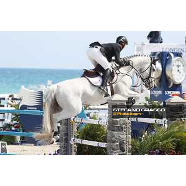 LGCT of Miami Beach - Class 4 - David Will (GER) on Crown 5 - Miami Beach, - 5 April 2018 - ph.Stefano Grasso/LGCT