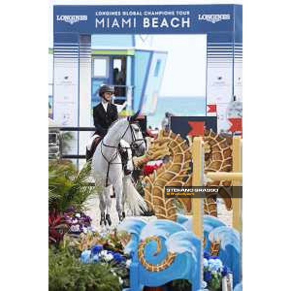 LGCT of Miami Beach - Class 4 - Georgina Bloomberg (USA) - Miami Beach, - 5 April 2018 - ph.Stefano Grasso/LGCT