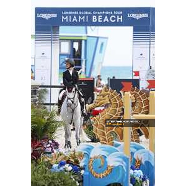 LGCT of Miami Beach - Class 4 - Georgina Bloomberg (USA) - Miami Beach, - 5 April 2018 - ph.Stefano Grasso/LGCT