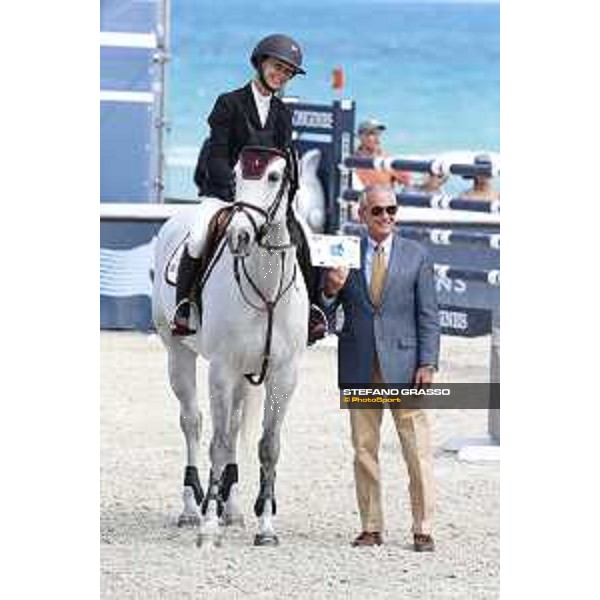 LGCT of Miami Beach - Class 4 - Georgina Bloomberg (USA) - Miami Beach, - 5 April 2018 - ph.Stefano Grasso/LGCT