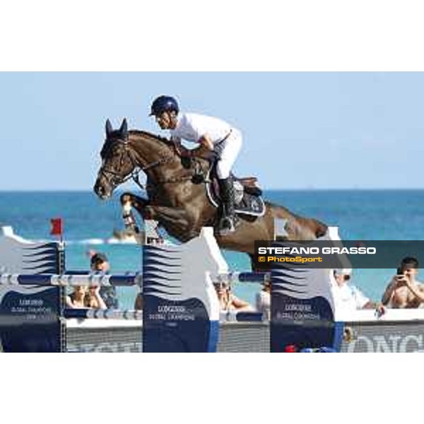 LGCT of Miami Beach - Class 10 - Carlos Enrique Lopez Lizarazo (COL) on Ulhane de Conde - Miami Beach, - 6 April 2018 - ph.Mario Grassia/LGCT