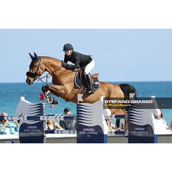 LGCT of Miami Beach - Class 10 - Jane Richard Philips (SUI) on Clipper du Haut du Roy - Miami Beach, - 6 April 2018 - ph.Mario Grassia/LGCT